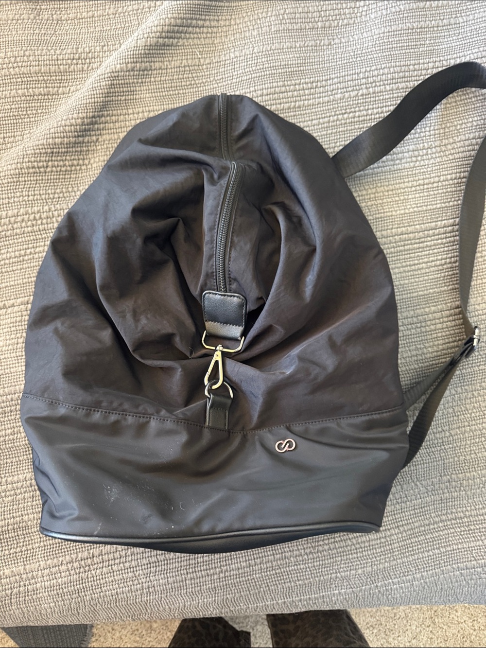 CALIA by Carrie Underwood Black Nylon Backpack Sling